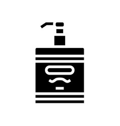 Lotion After Shave Glyph Icon