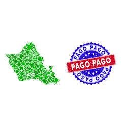 Bicolor Pago Textured Stamp And Eco Green Mosaic