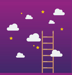 Ladder Leading To Achievement