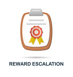 Reward Escalation Icon 3d From Neuromarketing