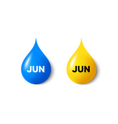 June Month Icon Event Schedule Jun Date Paint