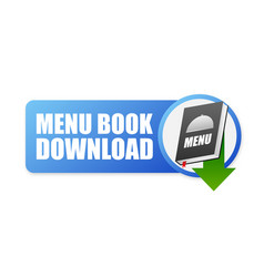 Menu Book Recipe Book Icon Fork And Knife