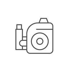 Water Pump Line Outline Icon