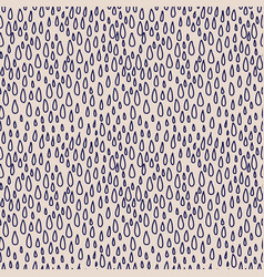 Decorative Seamless Pattern With Drops Handdrawn