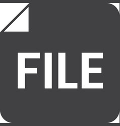 File In Minimal Style