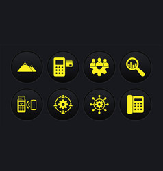 Set Pos Terminal Magnifying Glass And Analysis