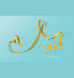 Childhood Cancer Awareness Calligraphy Poster