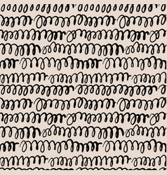 Decorative Seamless Pattern With Handdrawn Shapes