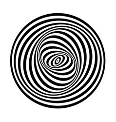 Op Art Circle Pattern