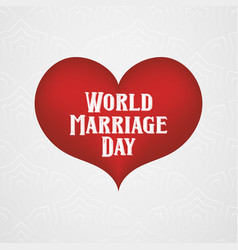 World Marrage Day