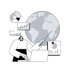 Climate Data Share And Use Abstract Concept