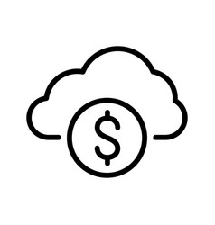 Cloud Donation Icon