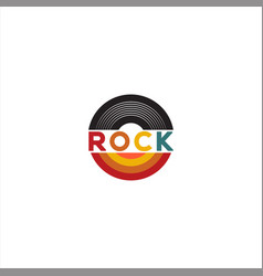 Rock Music Logo Template