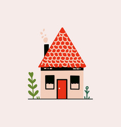 Tiny Cartoon Fairy House Cute Small Cottage