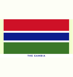 National Flag Of The Gambia Flag