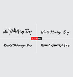 World Marrage Day