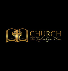 Elegant Christian Church Logo Design