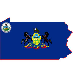 Map Of Pennsylvania State Usa