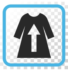 Take Off Female Dress Icon In A Frame