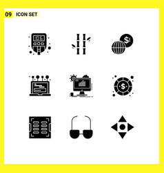 Set 9 Commercial Solid Glyphs Pack