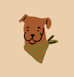 Dog With Bandana Pet