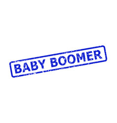 Baby Boomer Stamp With Distress Surface