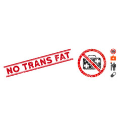 No First-aid Case Mosaic And Grunge Trans Fat