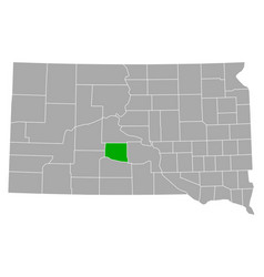 Map Jones In South Dakota