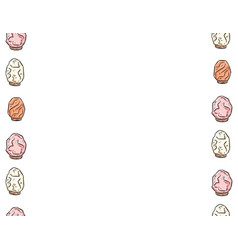 Himalayan Salt Lamps Doodles Seamless Border