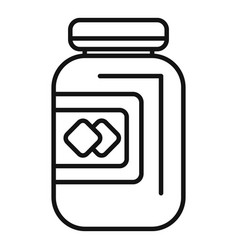 Outline Of Medicine Bottle