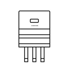 Semiconductor Production Line Icon