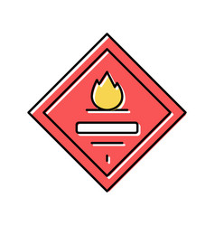 Fuel Carrying Truck Color Icon