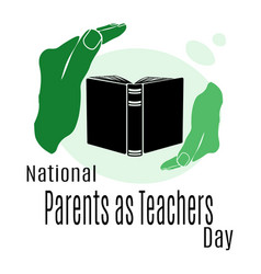 National Parents As Teachers Day Idea For Poster