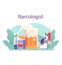 Narcologist Concept Professional Medical