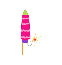 Party Firework Rocket Cartoon