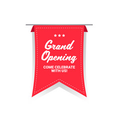 Come Celebrate With Us Grand Opening Sticker