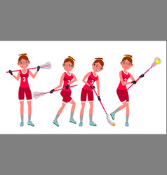 Female Lacrosse Player Professional Sport