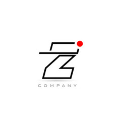 Simple Z Alphabet Letter Logo Icon Design