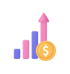 3d Diagram And Dollar