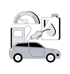 Fuel Economy Abstract Concept