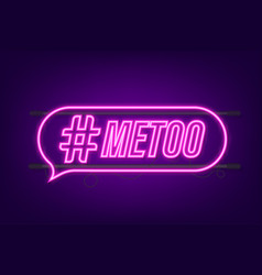 Metoo Hashtag Thursday Throwback Symbol Neon Icon