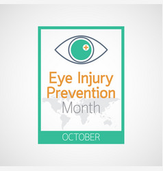 Eye Injury Prevention Month Icon