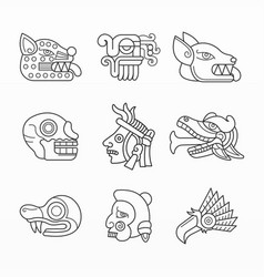 Variety Mayan Elements Set