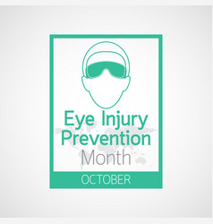 Eye Injury Prevention Month Icon