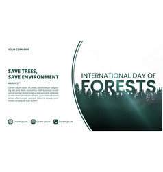 International Day Of Forests Background