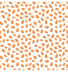 Seamless Pattern With Almonds Cute Print