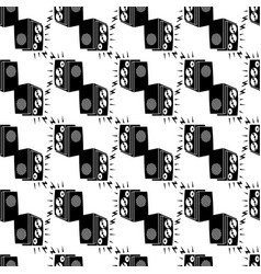 Music Bass Speaker Pattern Seamless