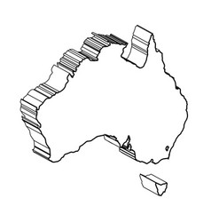 Australia Map In 3d