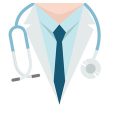 Close Up Doctor With Stethoscope Banner