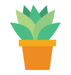 Flowerpot With Cactus Clipart